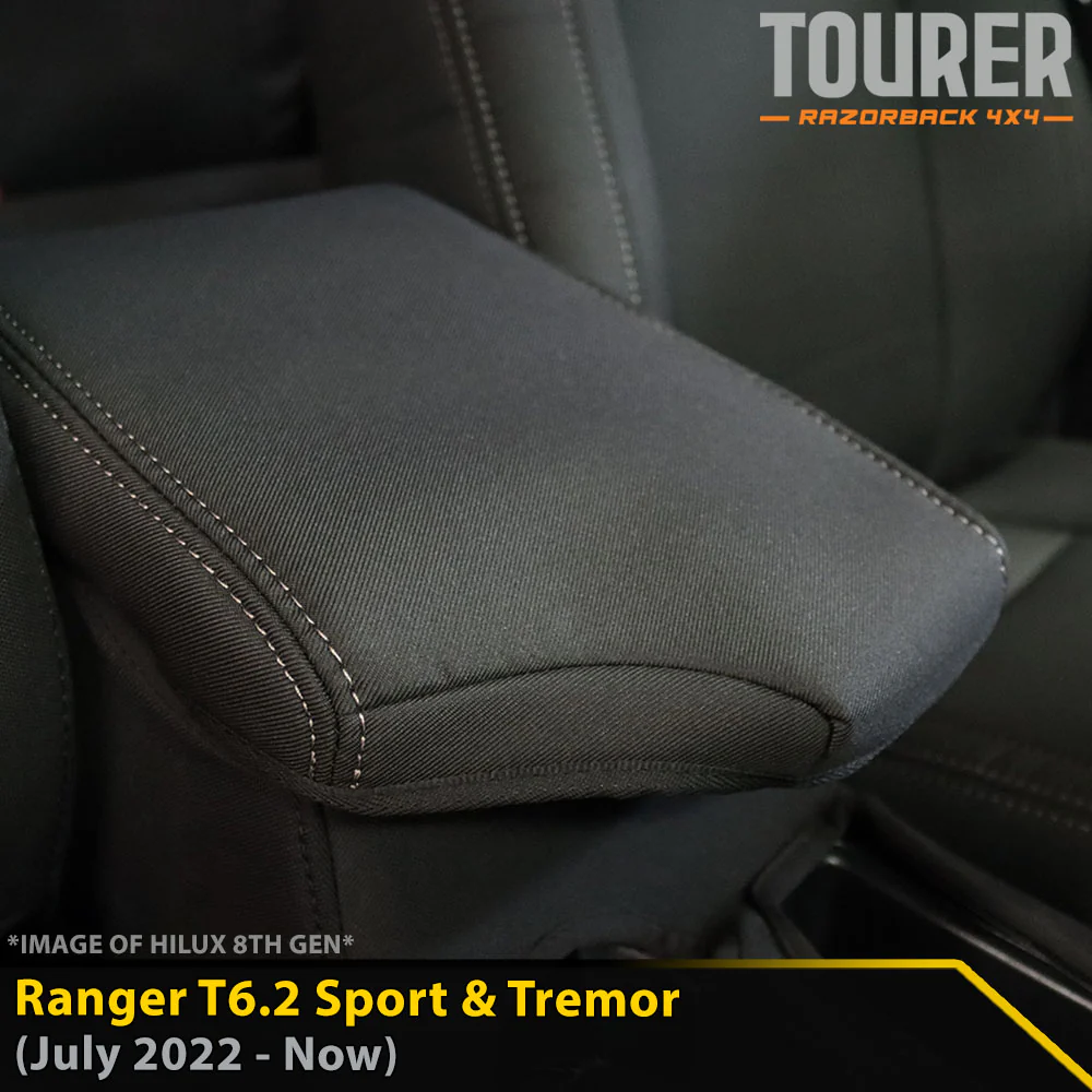 Ford Next-Gen Ranger T6.2 - Sport & Tremor - GP9 Tourer Console Lid Cover (In Stock)
