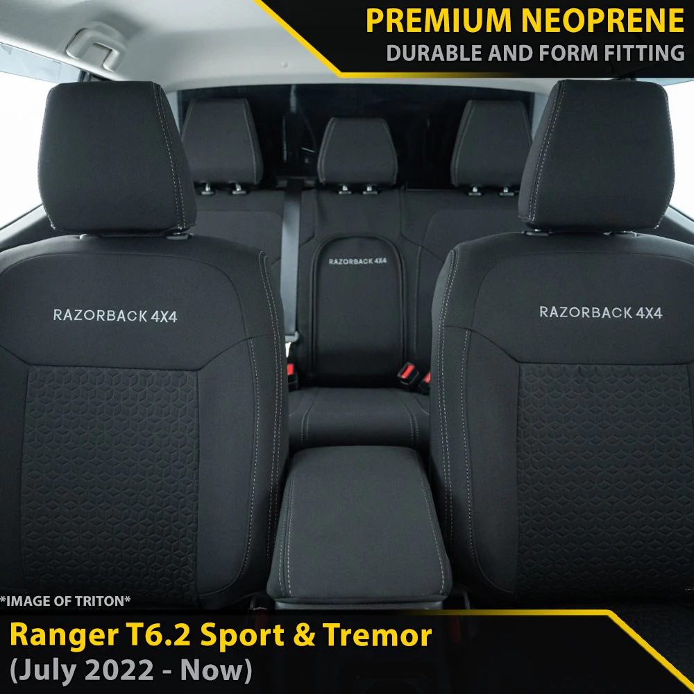 Ford Next-Gen Ranger T6.2 - Sport & Tremor - GP6 Premium Neoprene Bundle (Made to Order)
