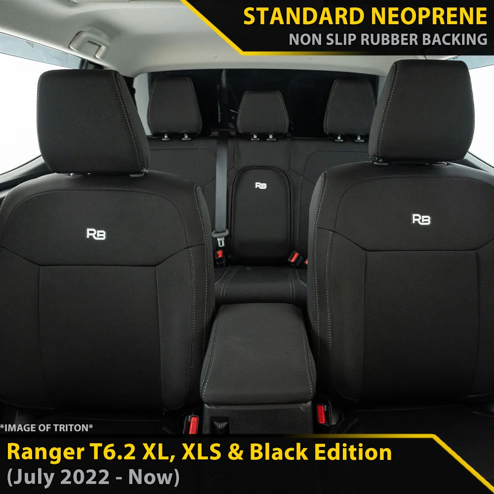 Ford Next-Gen Ranger T6.2 - XL, XLS & Black Edition - GP4 Neoprene Bundle (Made to Order)