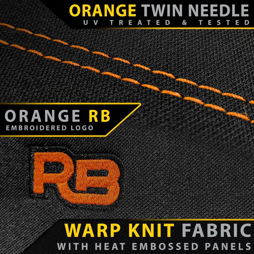 Ford Ranger PX II & PX III - GP6 Premium Neoprene Rear Row Seat Covers (Available) - Image 4
