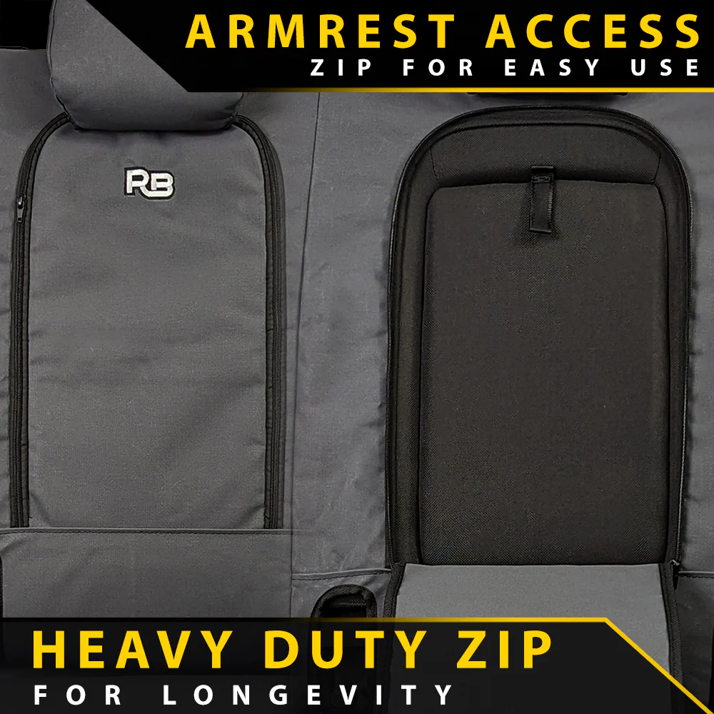 Ford Ranger Raptor PXIII - XP7 Heavy-Duty Canvas Rear Row Seat Covers (Available) - Image 4