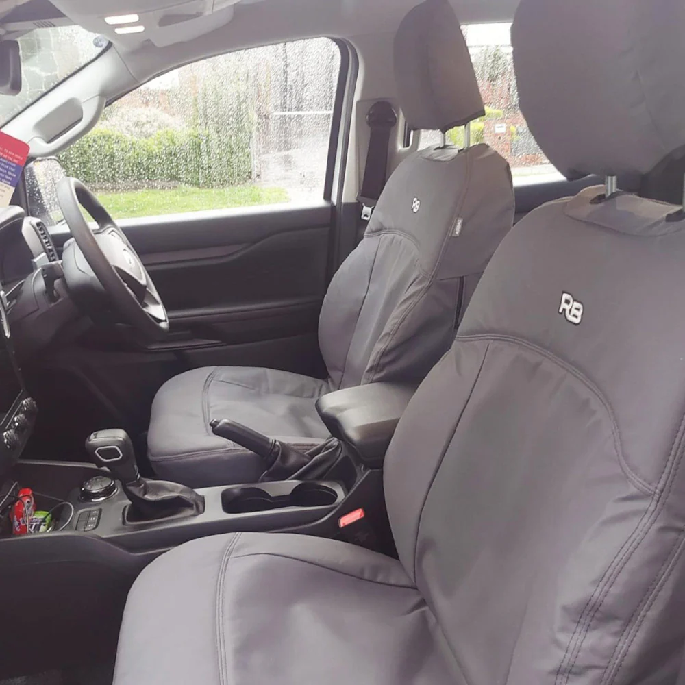 Ford Next-Gen Ranger T6.2 - XLT & Wolftrak - XP7 Heavy-Duty Canvas 2x Front Seat Covers (Available) - Image 3