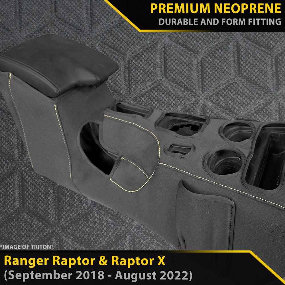 Ford Ranger Raptor PXIII - AUTO - GP6 Premium Neoprene Console Organiser (Made to Order) - Image 2