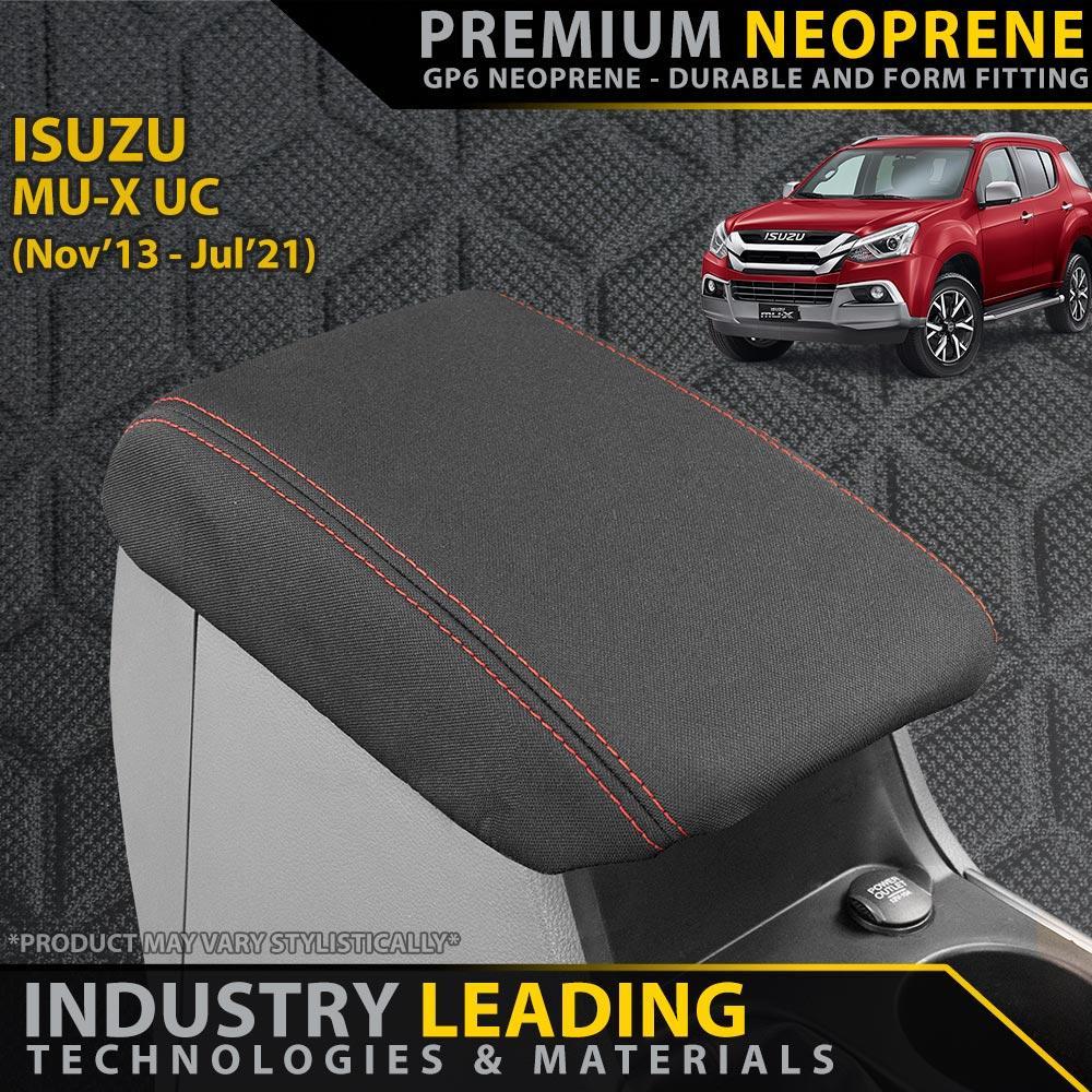Isuzu MU-X UC - GP6 Premium Neoprene Console Lid Cover (Made to Order)