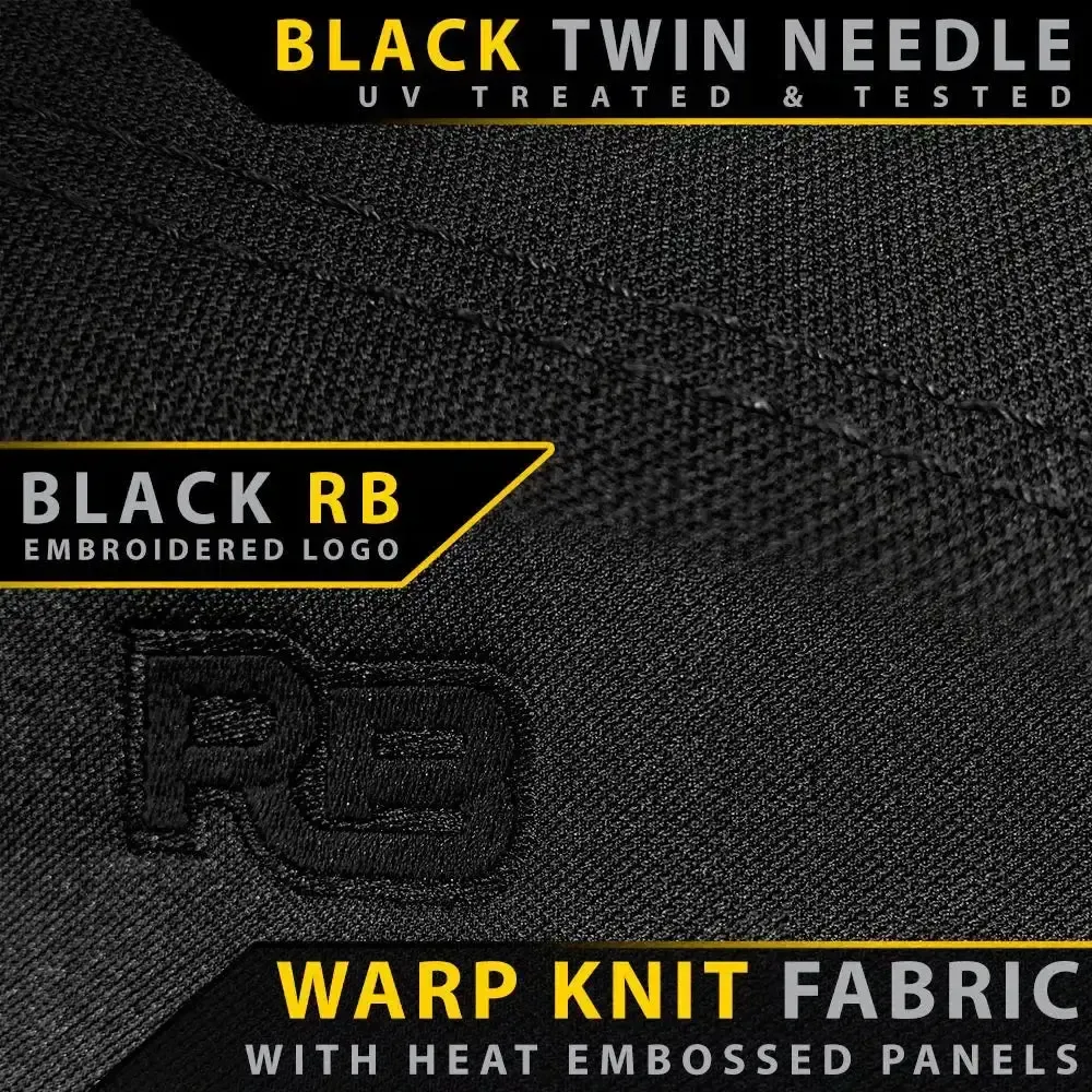 Mitsubishi Triton MQ - Cloth Seats - Dual/Extra Cab - GP6 Premium Neoprene 2x Front Seat Covers (Made to Order) - Image 12