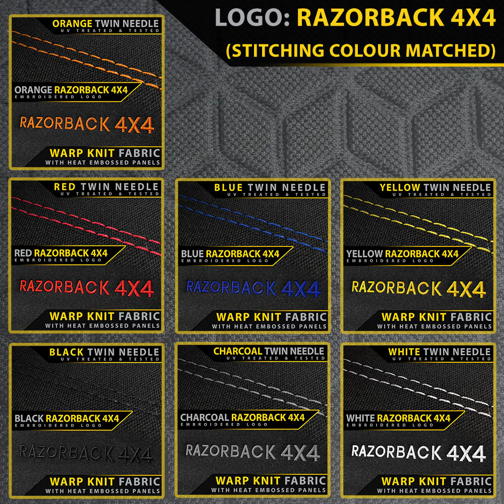 Toyota Landcruiser 78 Series - 2x Buckets - GP6 Premium Neoprene 2x Front Seat Covers (Available) - Image 6