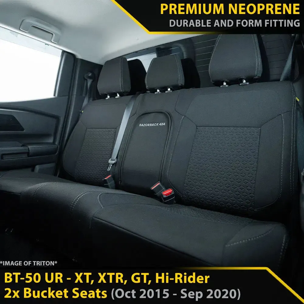 Mazda BT-50 UR - GP6 Premium Neoprene Rear Row Seat Covers (Available)