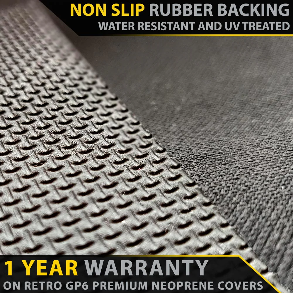 Mazda BT-50 UR - Retro Premium Neoprene 2nd Row Seat Covers (In Stock) - Image 5