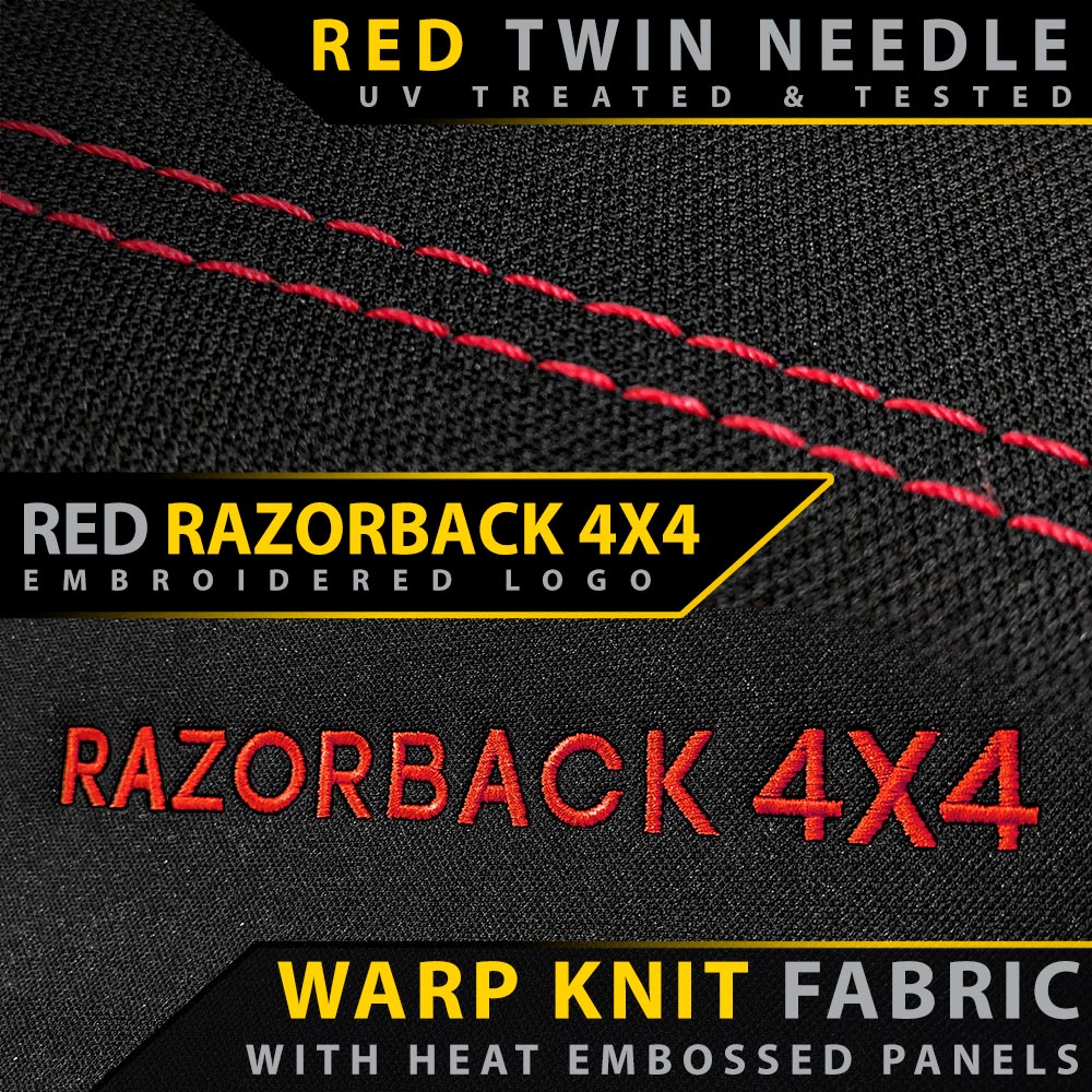 Mitsubishi Triton MQ - Cloth Seats - Dual Cab - GP6 Premium Neoprene Bundle (Made to Order) - Image 17