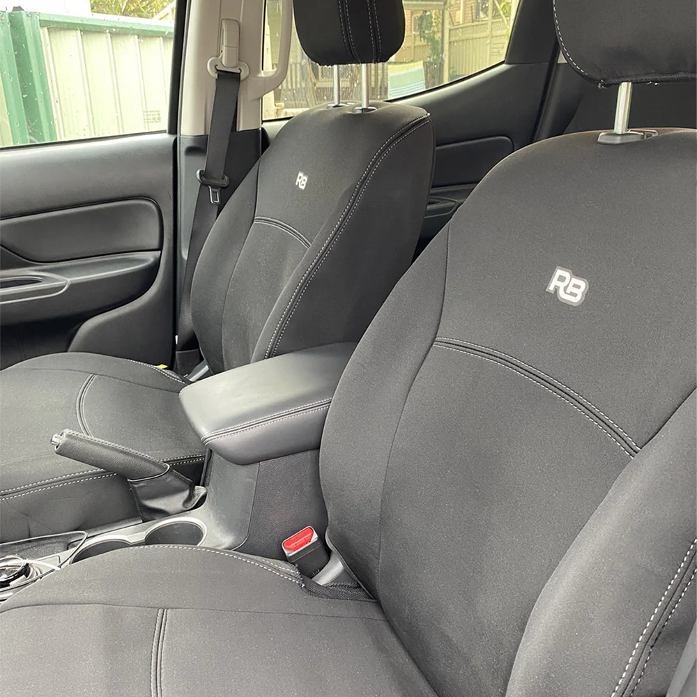 Mitsubishi Triton MR - GP4 Neoprene 2x Front Row Seat Covers (Available) - Image 3