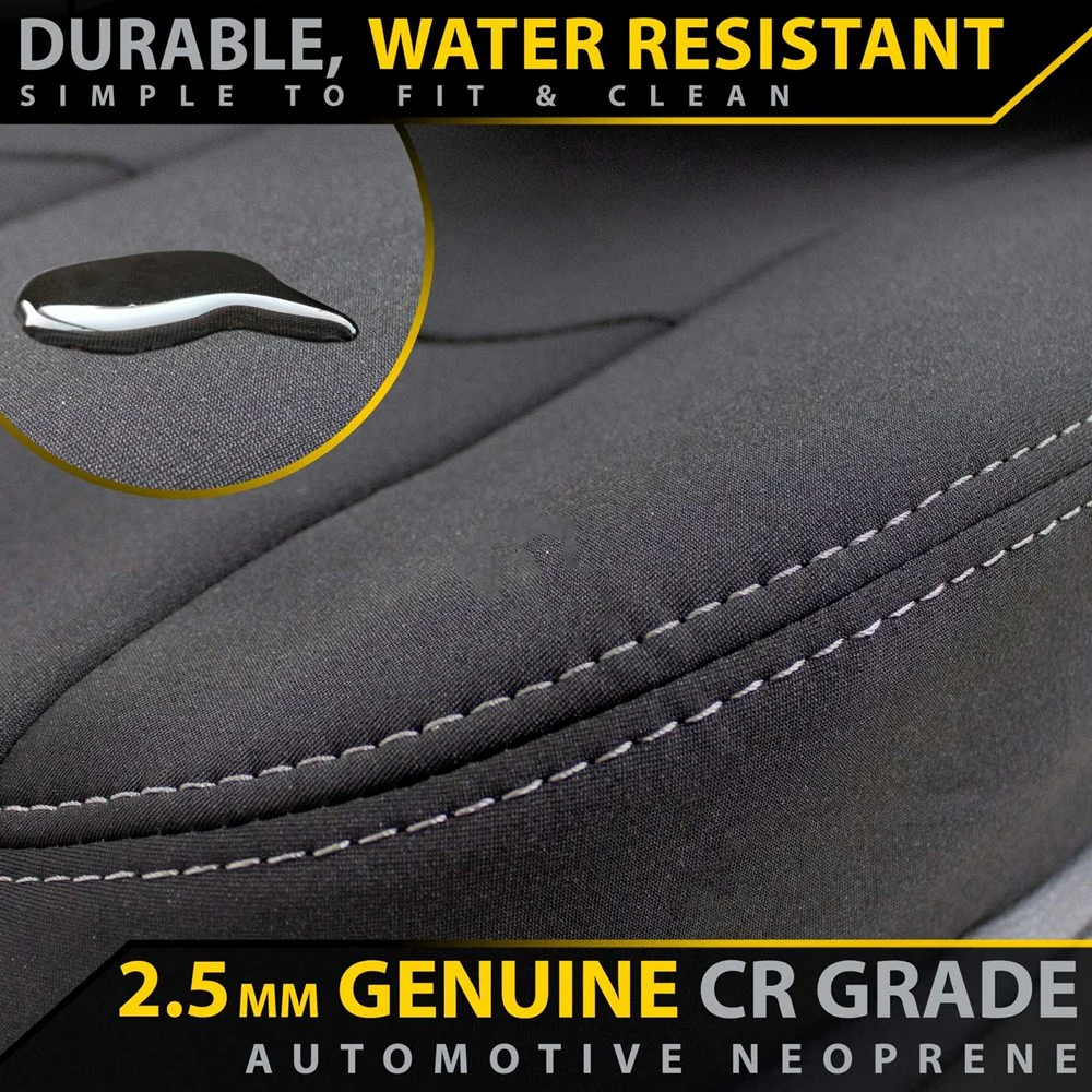 Mitsubishi Triton MR - Dual Cab - GP4 Neoprene Rear Row Seat Covers (Available) - Image 4