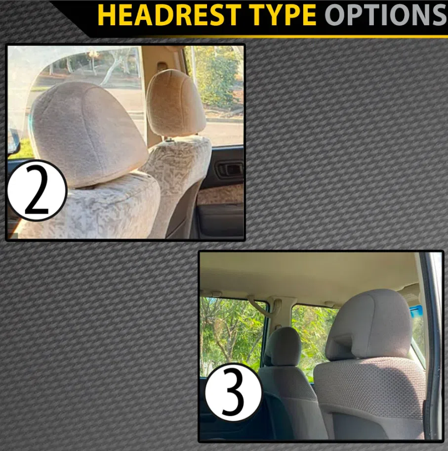 Nissan Patrol GU Y61 Wagon - Series 2 & 3 - ST, ST-L, ST Plus & Ti - GP4 Neoprene 2x Front Seat Covers (In Stock) - Image 2