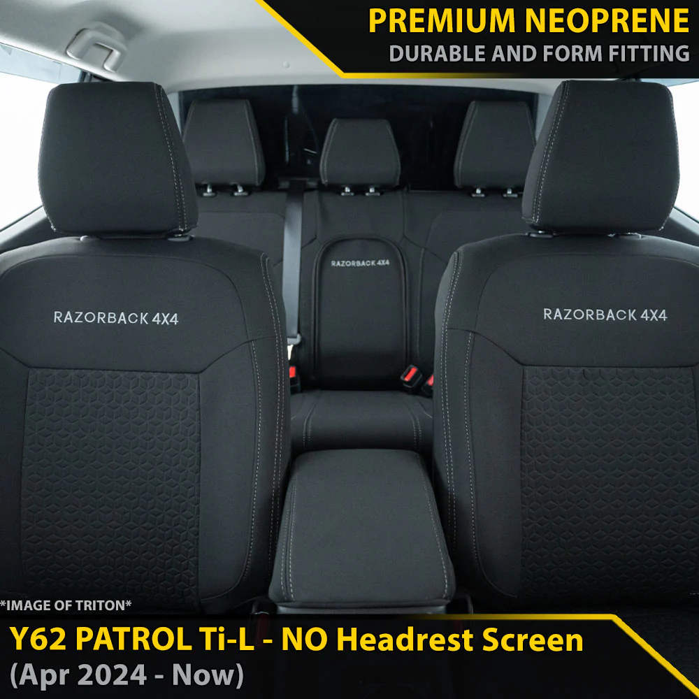 Nissan Patrol Y62 - Ti-L (MY24+) - GP6 Premium Neoprene Bundle (Made to Order)