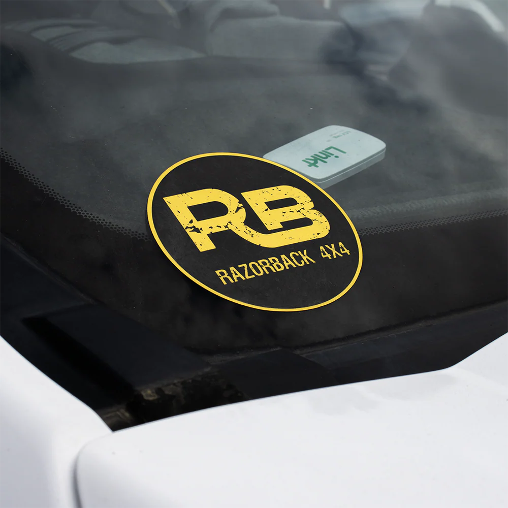 Razorback 4x4 Sticker (In Stock)