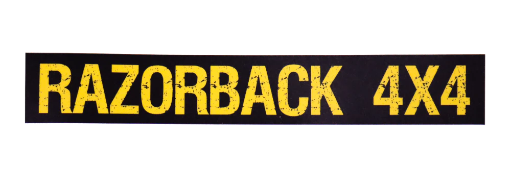 Razorback 4x4 Sticker (In Stock) - Image 4