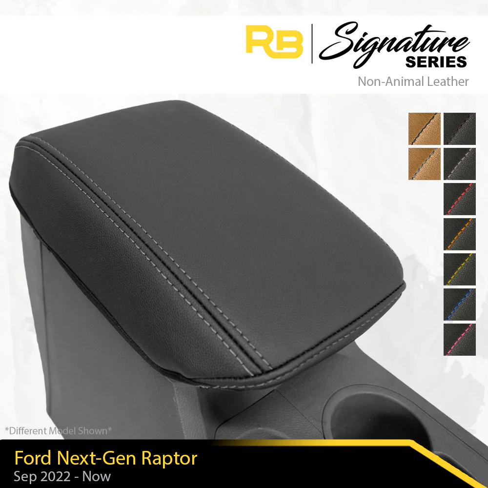 SIGNATURE SERIES Console Lid Cover - Ford Next-Gen Ranger Raptor (Made To Order)