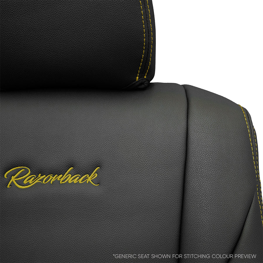 SIGNATURE SERIES Front Row Seat Covers - Ford Everest UB - Trend & Tremor (Made To Order) - Image 6
