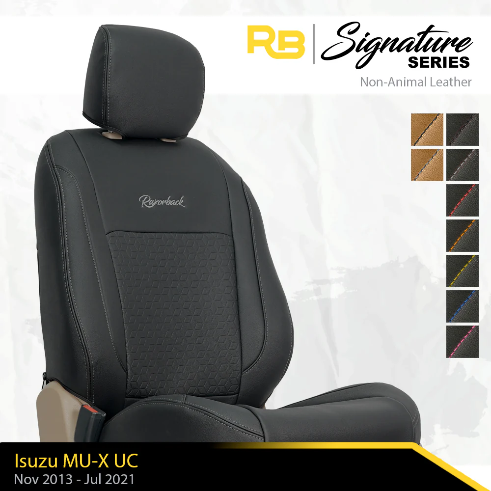 SIGNATURE SERIES Front Row Seat Covers - Isuzu MU-X UC (Made To Order)