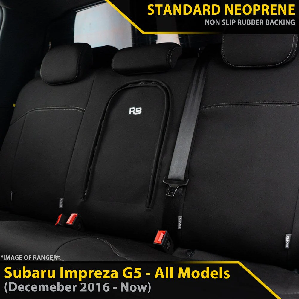Subaru Impreza - GP4 Neoprene Rear Row Seat Covers (Made to Order)