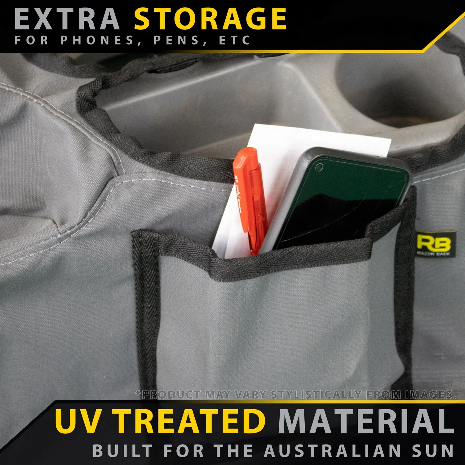Toyota Hilux 7th Gen - Standard Seat - No Seat Airbags - GP4 Neoprene Full Bundle (Available) - Image 3