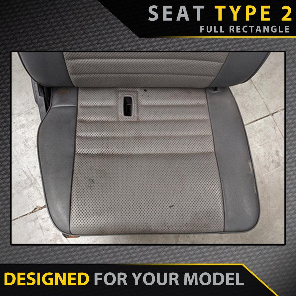 Toyota Landcruiser 79 Series - Single Cab with Bucket & 3/4 Bench Seats - GP4 Neoprene 2x Front Seat Covers (Made to Order) - Image 3