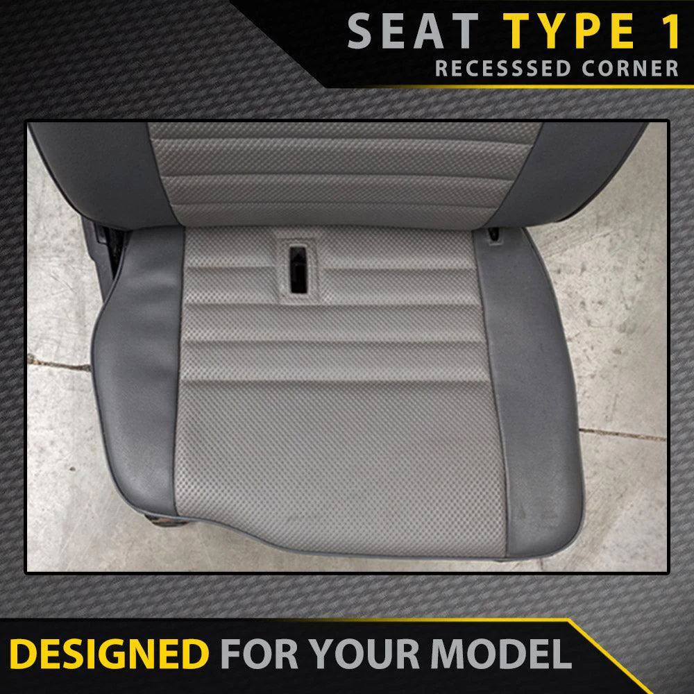Toyota Landcruiser 79 Series - Single Cab with Bucket & 3/4 Bench Seats - GP6 Premium Neoprene 2x Front Seat Covers (Made to Order) - Image 3