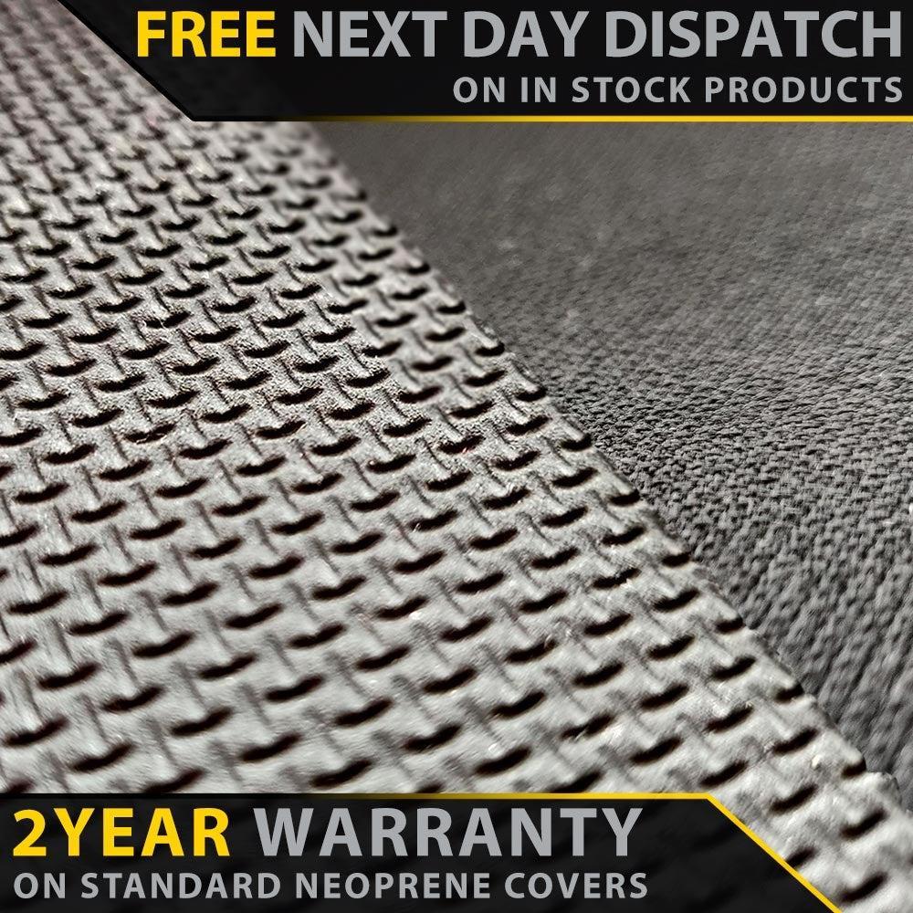 Toyota Landcruiser 80 Series - DX & Standard -  GP4 Neoprene 2nd Row Seat Covers - 100% Bench (Made to Order) - Image 2