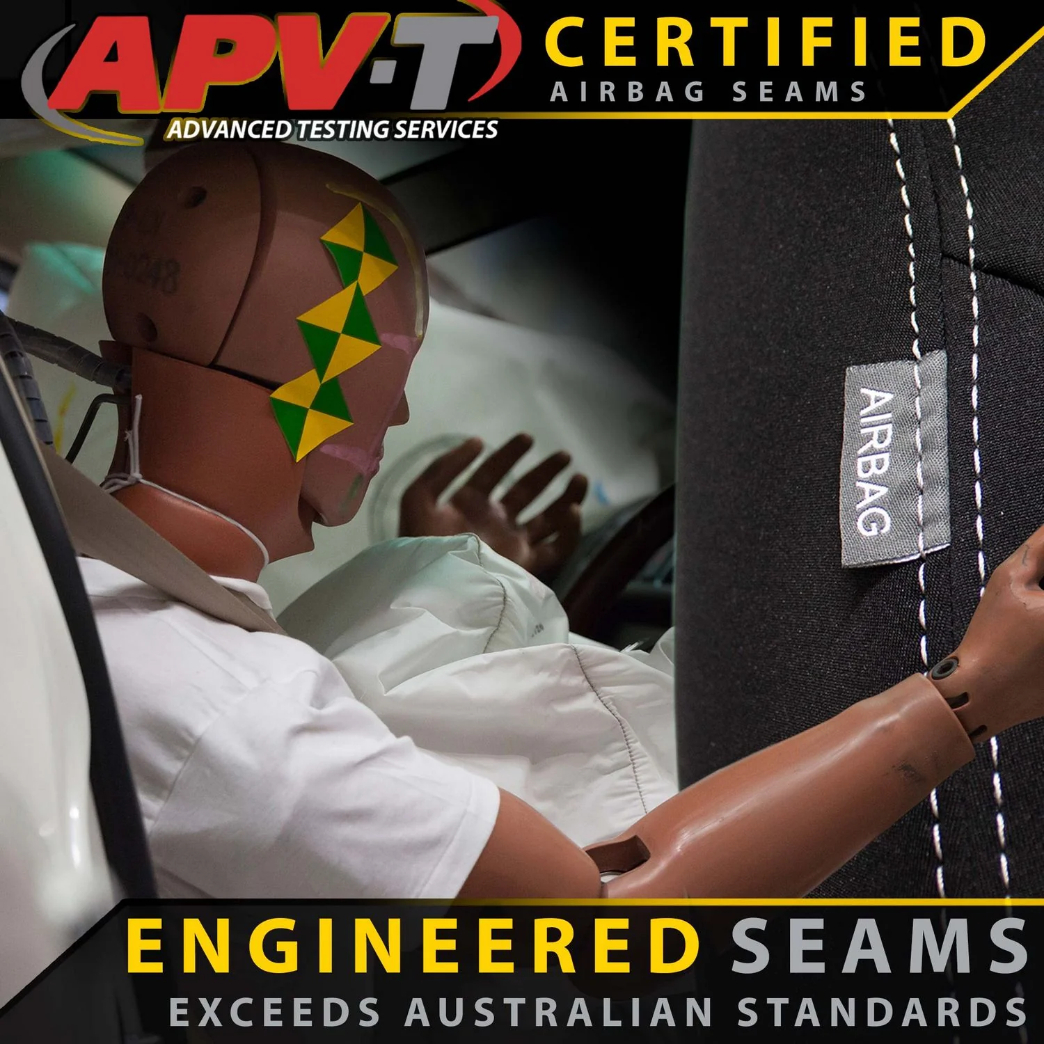 Toyota Prado 250 - GX - GP4 Neoprene 2x Front Seat Covers (In Stock) - Image 2