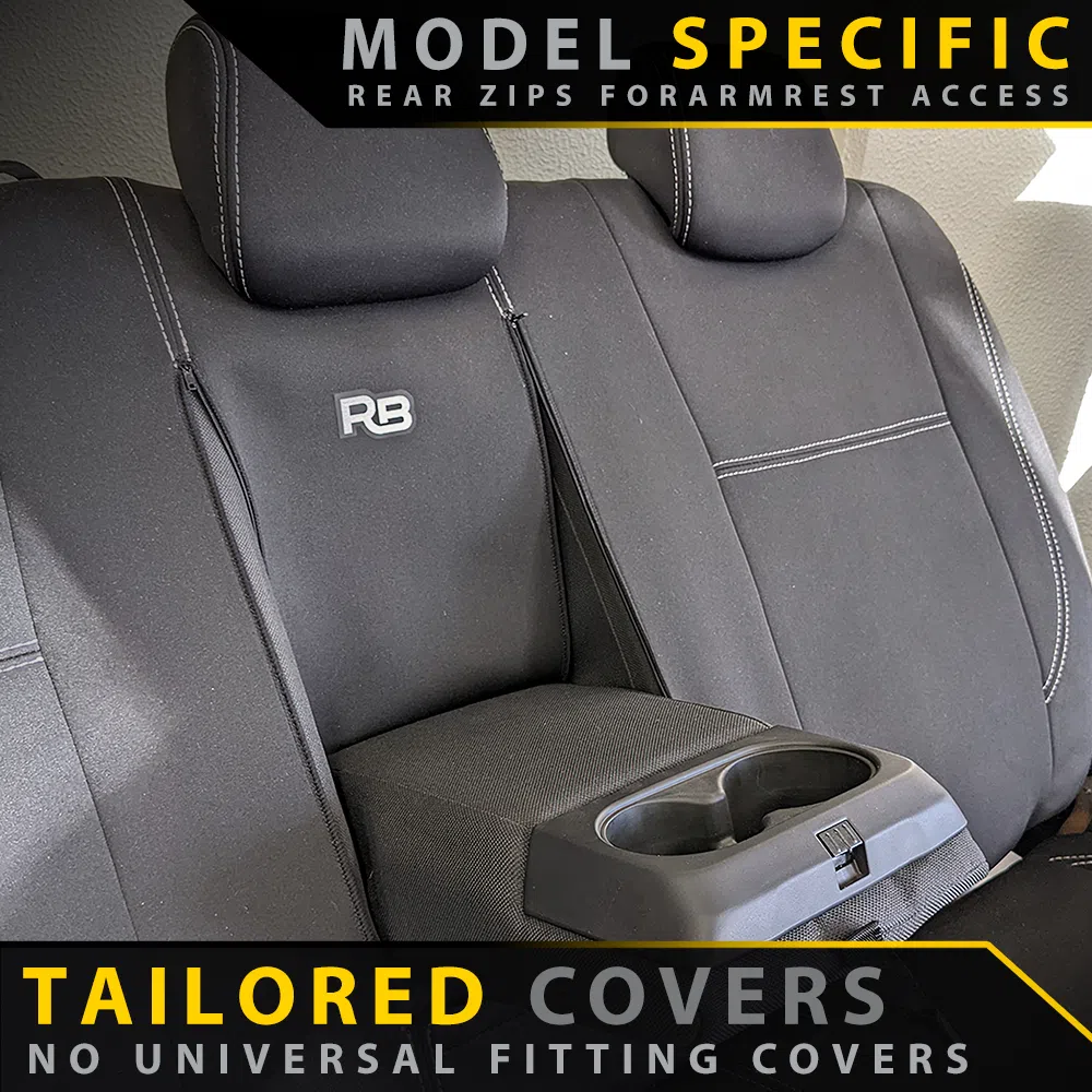 Volkswagen All-New Amarok - GP6 Premium Neoprene Rear Row Seat Covers (Made to Order) - Image 3